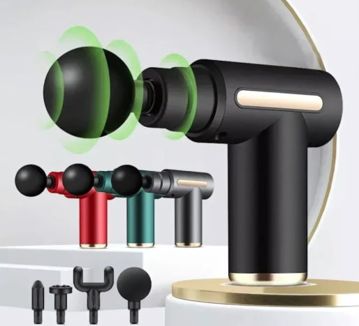 Massageador Muscular - Relax Gun™ 4 em 1