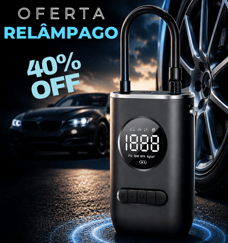 Mini Compressor de Ar - TurboAir™ - Promoção Limitada