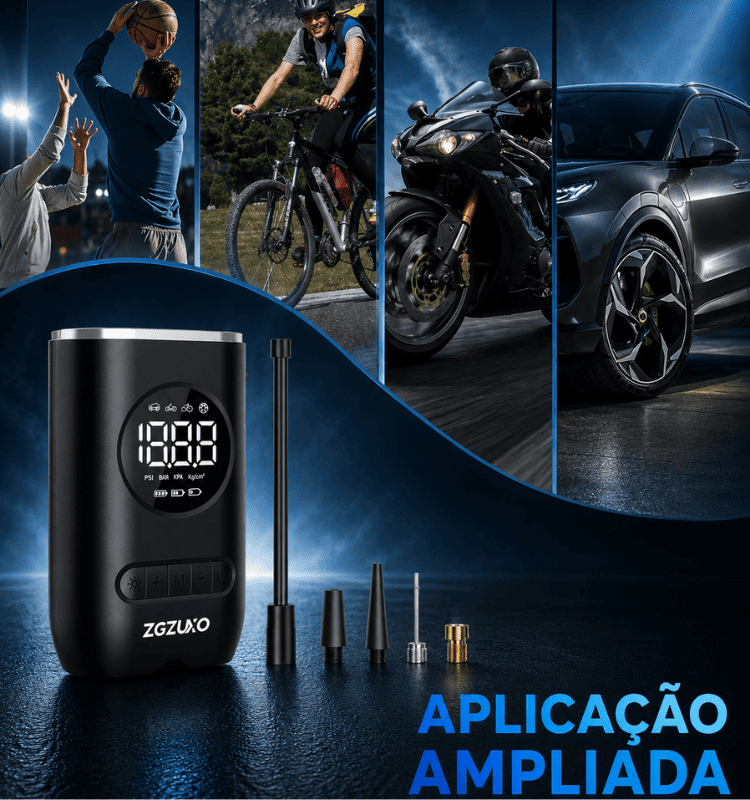 Mini Compressor de Ar - TurboAir™ - Promoção Limitada