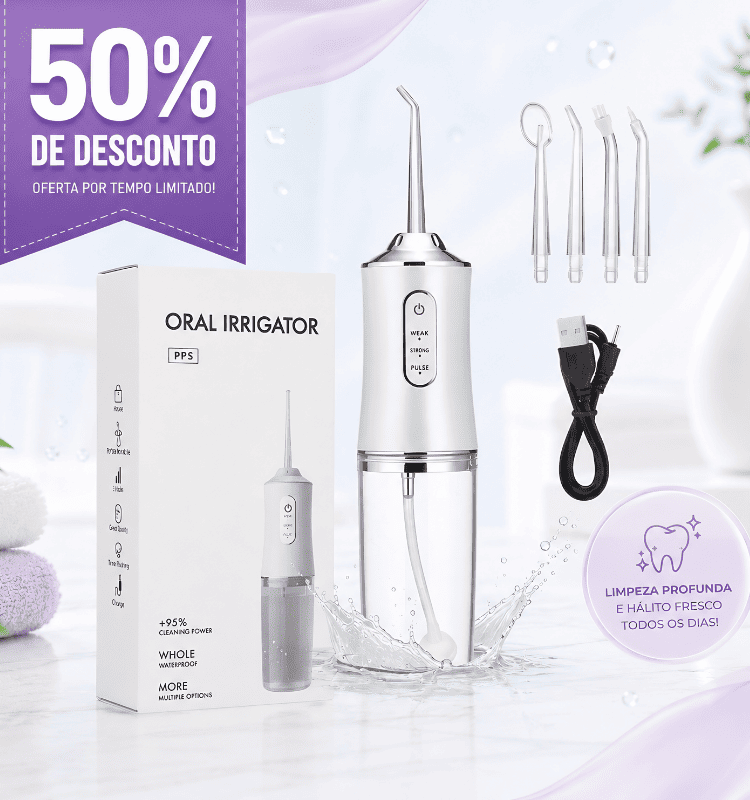 Irrigador Oral - Pure Jet™ - Oferta Limitada