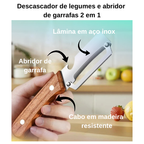 Descascador Multifuncional Cmof™ 2 em 1