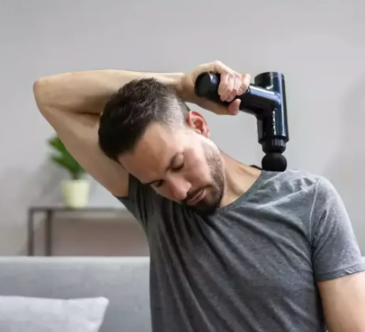 Massageador Muscular - Relax Gun™ 4 em 1