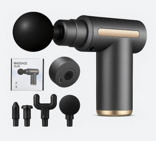 Massageador Muscular - Relax Gun™ 4 em 1