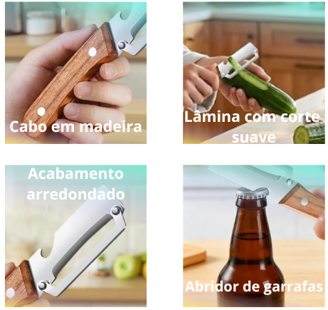 Descascador Multifuncional Cmof™ 2 em 1
