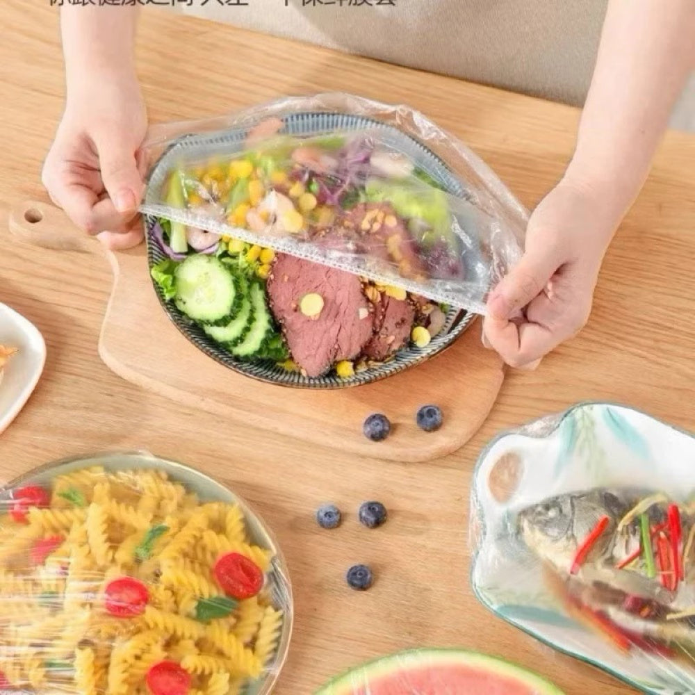 Tampas Elásticas Descartáveis para Alimentos Kit com até 400 Unidades